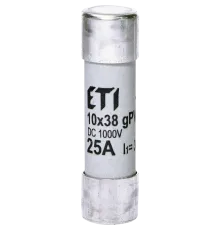 ЕТІ CH 10x38 gPV 12A 1000V (30kA) Запобіжник