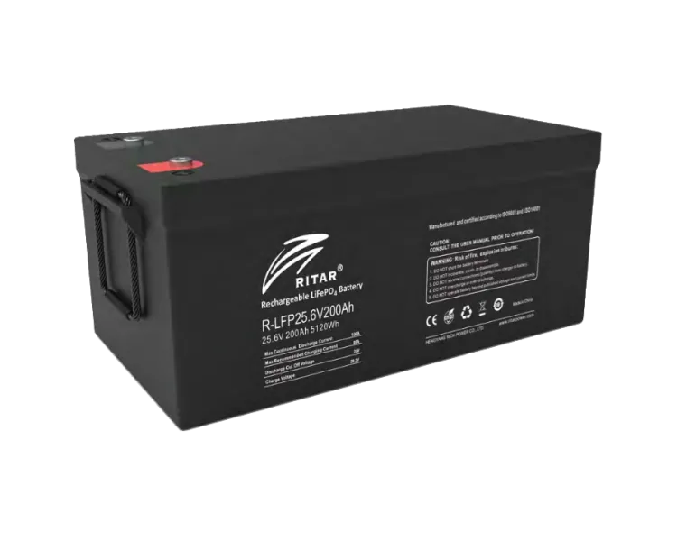 Ritar R-LFP25.6V200AH G1 з bluetooth Літієва акумуляторна батарея