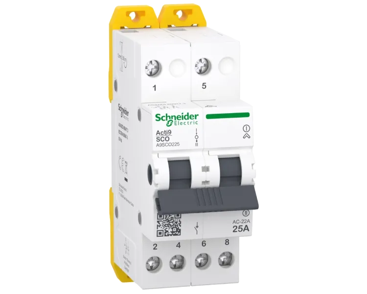 Schneider Electric iSSW Acti9 2P 25 A Перемикач 3-х позиційний