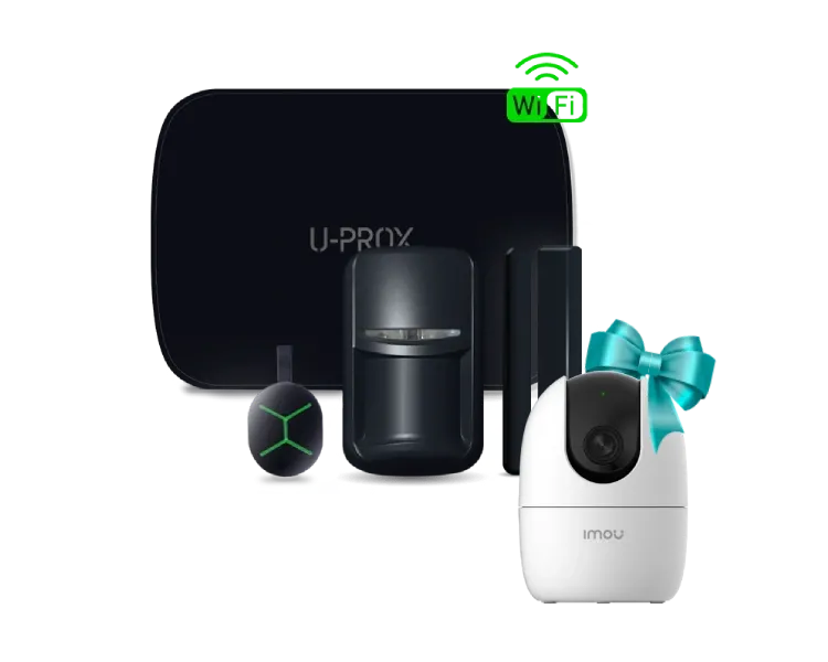 + IPC-K2EP-3H3W в подарунок Комплект U-Prox MPX L KF kit Black