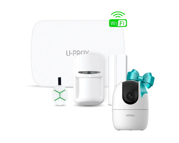 + IPC-K2EP-3H3W в подарунок Комплект U-Prox MPX L KF kit White