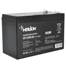 MERLION AGM GP1290F2B 12В 9А•г Акумуляторна батарея