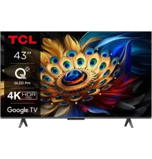 TCL 43C69B QLED 4K 60Hz Smart Google TV Titan Телевізор