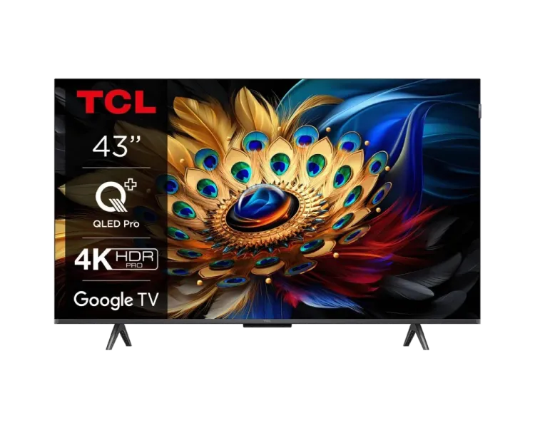 TCL 43C69B QLED 4K 60Hz Smart Google TV Titan Телевізор