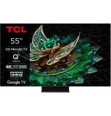 TCL 55C89B MiniLED 4K 144Hz Smart Google TV Titan ONKYO Телевізор