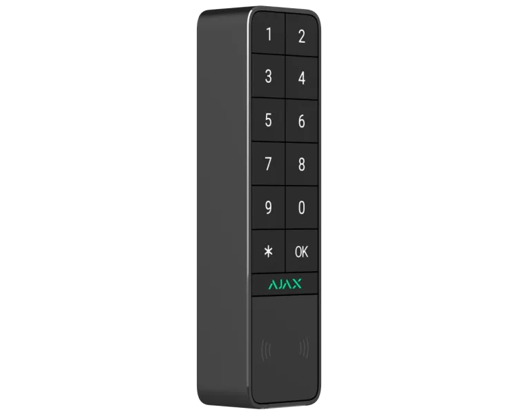 Ajax KeyPad Outdoor Jeweller (8EU) ASP black Бездротова клавіатура