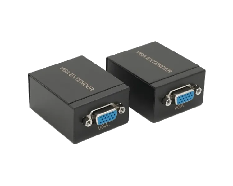 Cat5e / 6e 60м Пассивний подовжувач VGA сигналу