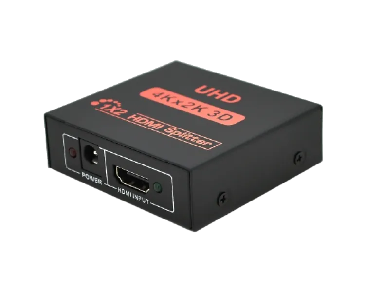 1=>2 порта 4K, 2K DC5V/2A Активний HDMI сплітер
