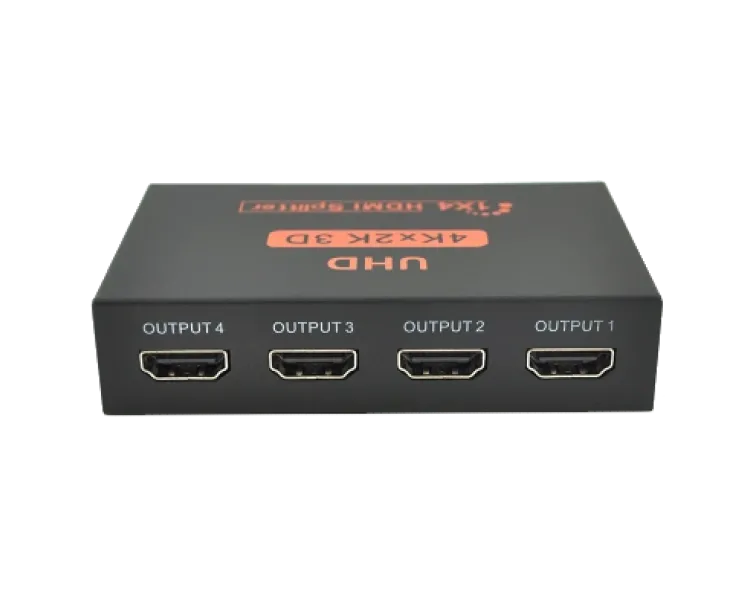 1=>4 порта 4K, 2K DC5V/2A Активний HDMI сплітер