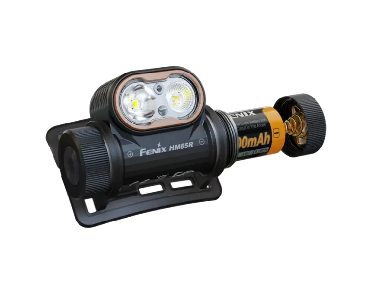 Fenix HM55R Ліхтар налобний чорний