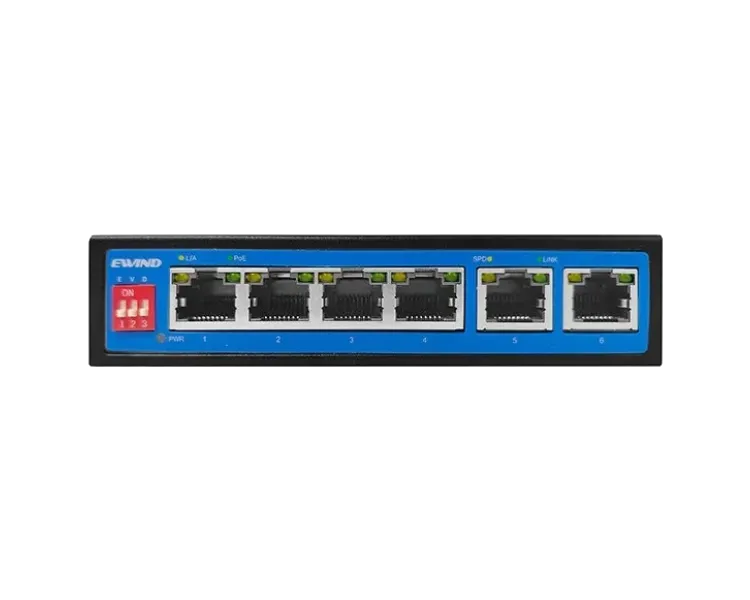 Ewind EW-S1906CF-DP PoE Комутатор 6 портів некерований