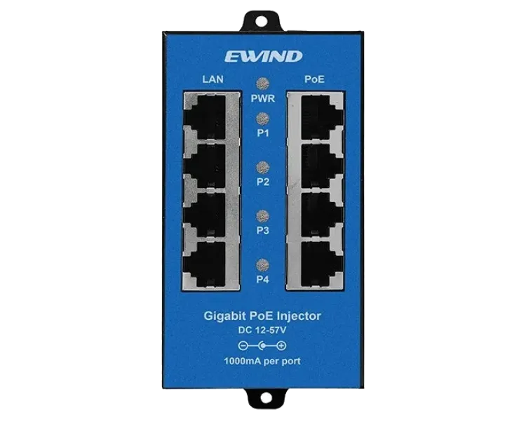 Ewind EW-PSE304CG Інжектор PoE 4-портовий