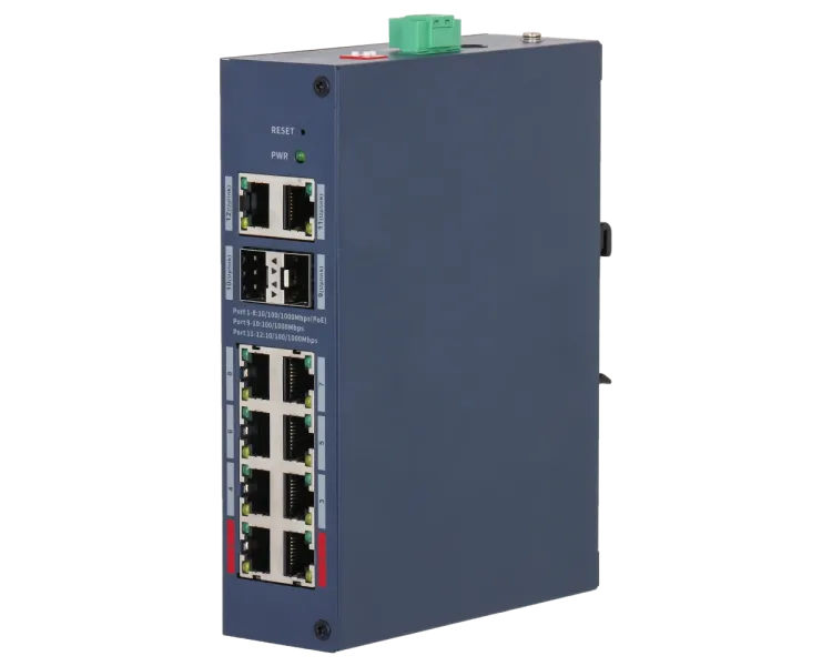 Dahua DH-CHS4212-8GT-110 PoE Комутатор 12 портів керований