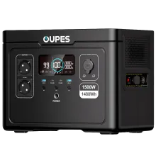 OUPES S015 1500Вт LiFePO4 1488Вт•г Портативна зарядна станція