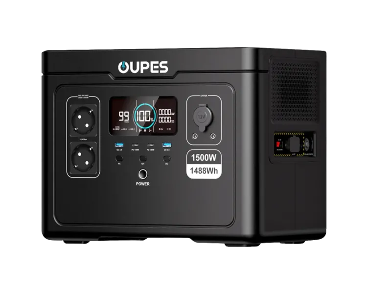 OUPES S015 1500Вт LiFePO4 1488Вт•г Портативна зарядна станція