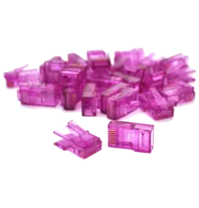Ritar RJ-45 8P8C UTP Cat-5 (100 шт/уп.) Q100 Violet Конектор