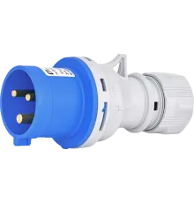 ЕТІ EV-3232 IP44 32A 230V 2P+PE Вилка кабельна