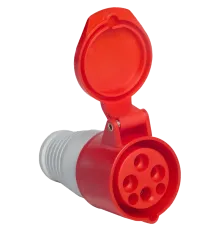 UEA 214 16А 380В 3Р+Е IP44 Розетка переносна