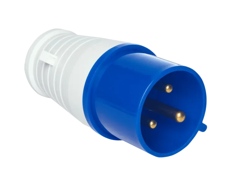 UEA 023 32А 220В 2Р+Е IP44 Вилка переносна