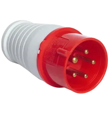 UEA 015 16А 380В 3Р+N+Е IP44 Вилка переносна