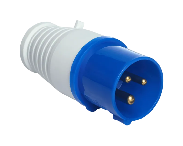 UEA 013 16А 220В 2Р+Е IP44 Вилка переносна