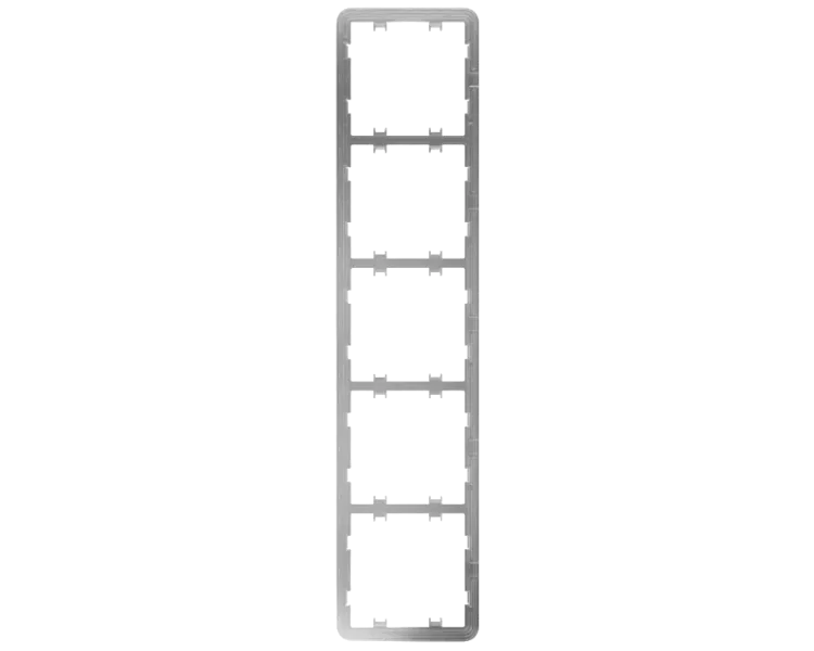 Ajax Frame (5 seats) vertical [55] ASP Рамка для п’яти вимикачів