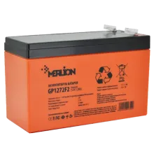 MERLION AGM GP1272F2 PREMIUM 7.2А•г 12В Свинцево-кислотна акумуляторна батарея