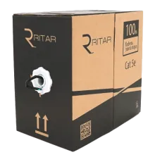 Ritar внутрішній КВП UTP CCA (4*2*0.5) 4p 24 AWG (100м) Кабель