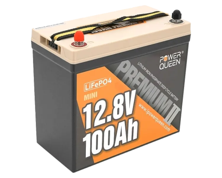 Power Queen LiFePO4 12.8В 100А•г Mini 1280Вт•г Аккумуляторна батарея
