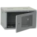 IPCOM 6U 600x450 двері перфорація (сіра) Шафа телекомунікаційна