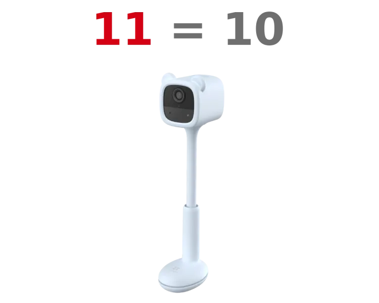 Ezviz BM1 (1080P,BE cs-bm1) з акумулятором Комплект