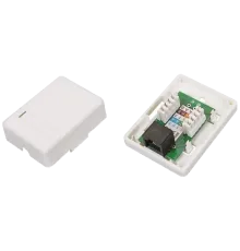 EServer 1хRJ45 UTP CAT5e Розетка комп'ютерна одинарна