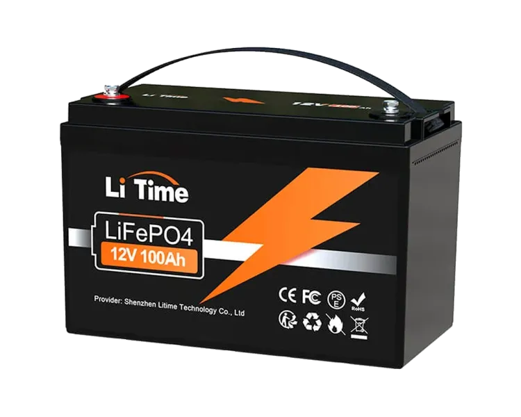 LiTime LiFePO4 12V 100Ah bluetooth Акумуляторна батарея