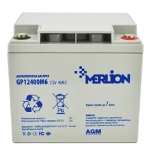 MERLION AGM GP12400M6 12В 40 А•г Акумуляторна батарея