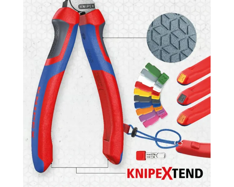 KNIPEX 70 02 180 Ø4,0мм Кусачки бокові (бокорізи)
