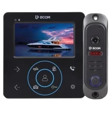 BCOM BD-480 Black Kit Комплект відеодомофона