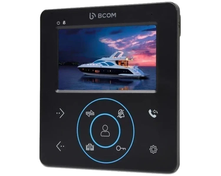 BCOM BD-480 Black Kit Комплект відеодомофона