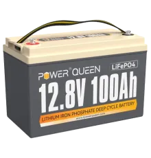 Power Queen LiFePO4 12V 100Ah H190 Акумуляторна батарея