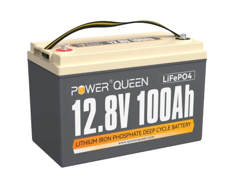 Power Queen LiFePO4 12V 100Ah H190 Акумуляторна батарея