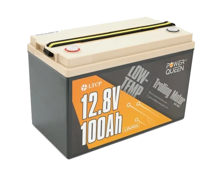 Power Queen LiFePO4 12V 100Ah Low-Temp Акумуляторна батарея