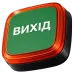 Ajax EN54 FireProtect (VAD) black пожежний світловий "ВИХІД" Cповіщувач