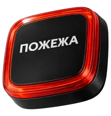 Ajax EN54 FireProtect (VAD) black пожежний світловий “ПОЖЕЖА“ Cповіщувач