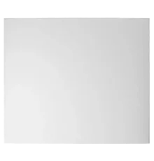 Ajax CenterButton (1-gang) vertical [55] ASP white Кнопка