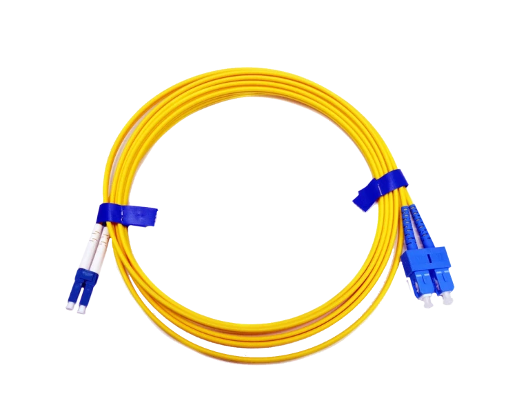 SC/UPC-LC/UPC SM 2м Duplex Slim Патчкорд оптичний
