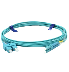 Duplex Slim SC/UPC-LC/UPC MM (OM3) 2м Патчкорд
