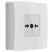 Ajax Manual Call Point (White) (8EU) ASP ручний бездротовий Сповіщувач