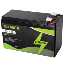 Hub Power HPL-128 LiFePO4 12В/8А•г Акумуляторна батарея