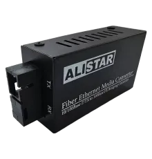 100BASE-FX 1SM WDM SC 20KM TX1310/RX1550nm Медіаконвертор mini