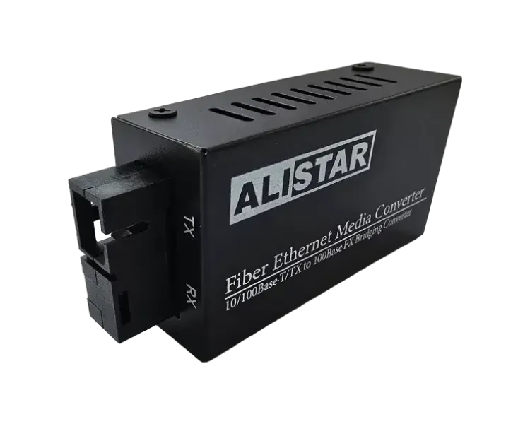 100BASE-FX 1SM WDM SC 20KM TX1310/RX1550nm Медіаконвертор mini