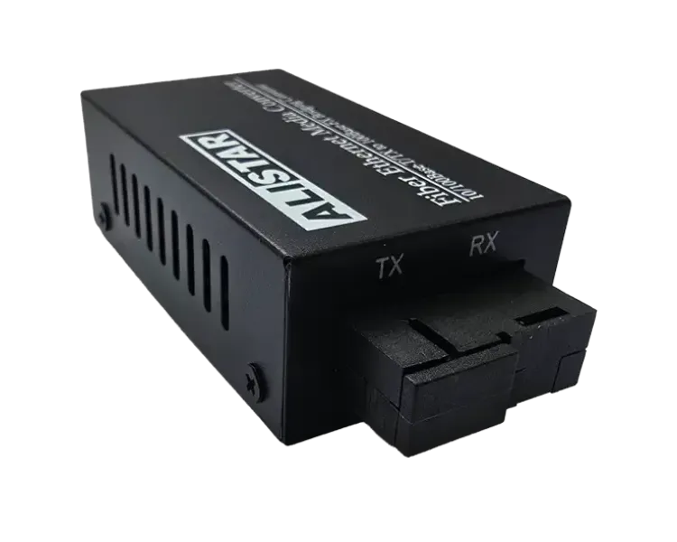 100BASE-FX 1SM WDM SC 20KM TX1550/RX1310nm Медіаконвертор mini